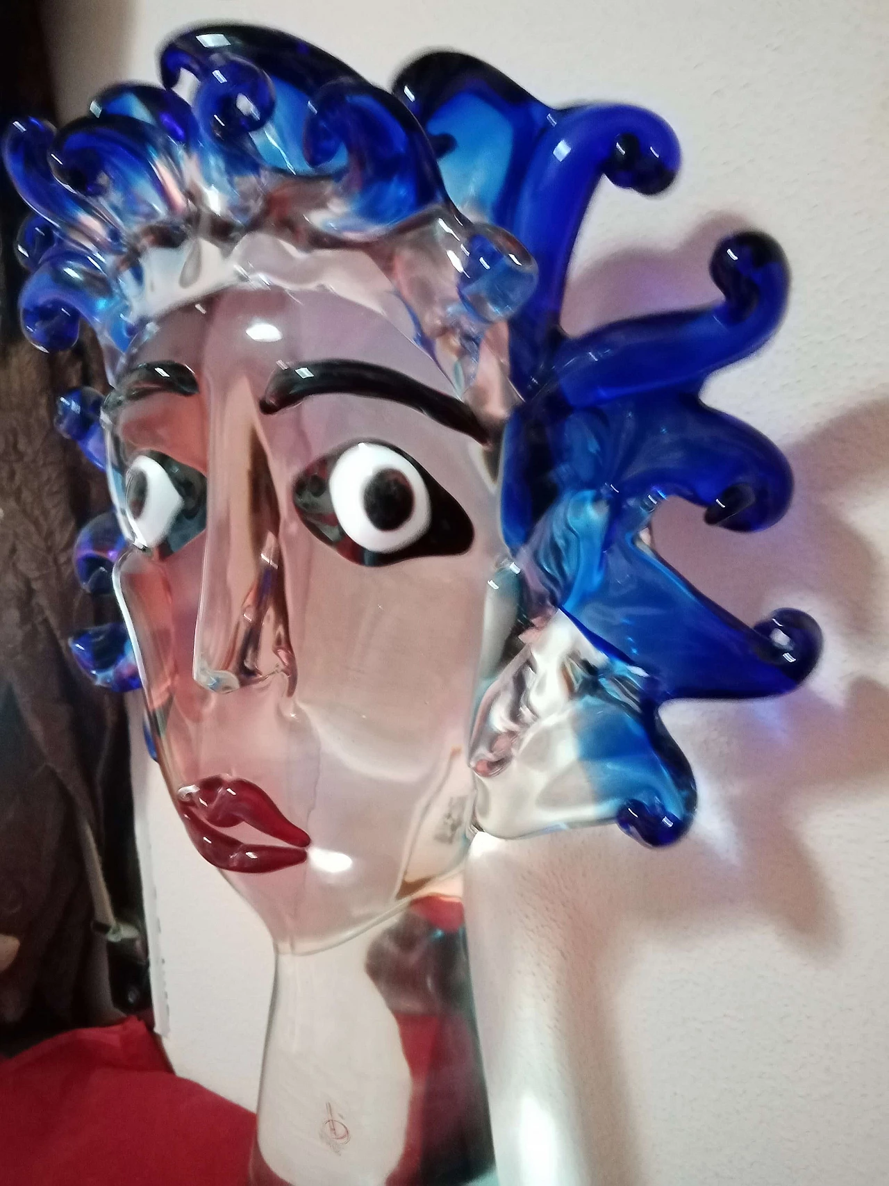 Alessandro Barbaro, Medusa, Murano glass sculpture, 1985 1309036