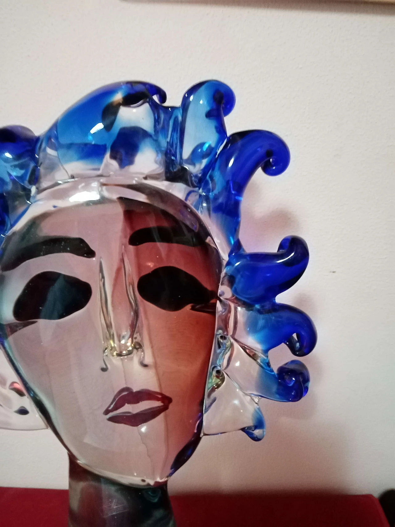 Alessandro Barbaro, Medusa, Murano glass sculpture, 1985 1309037