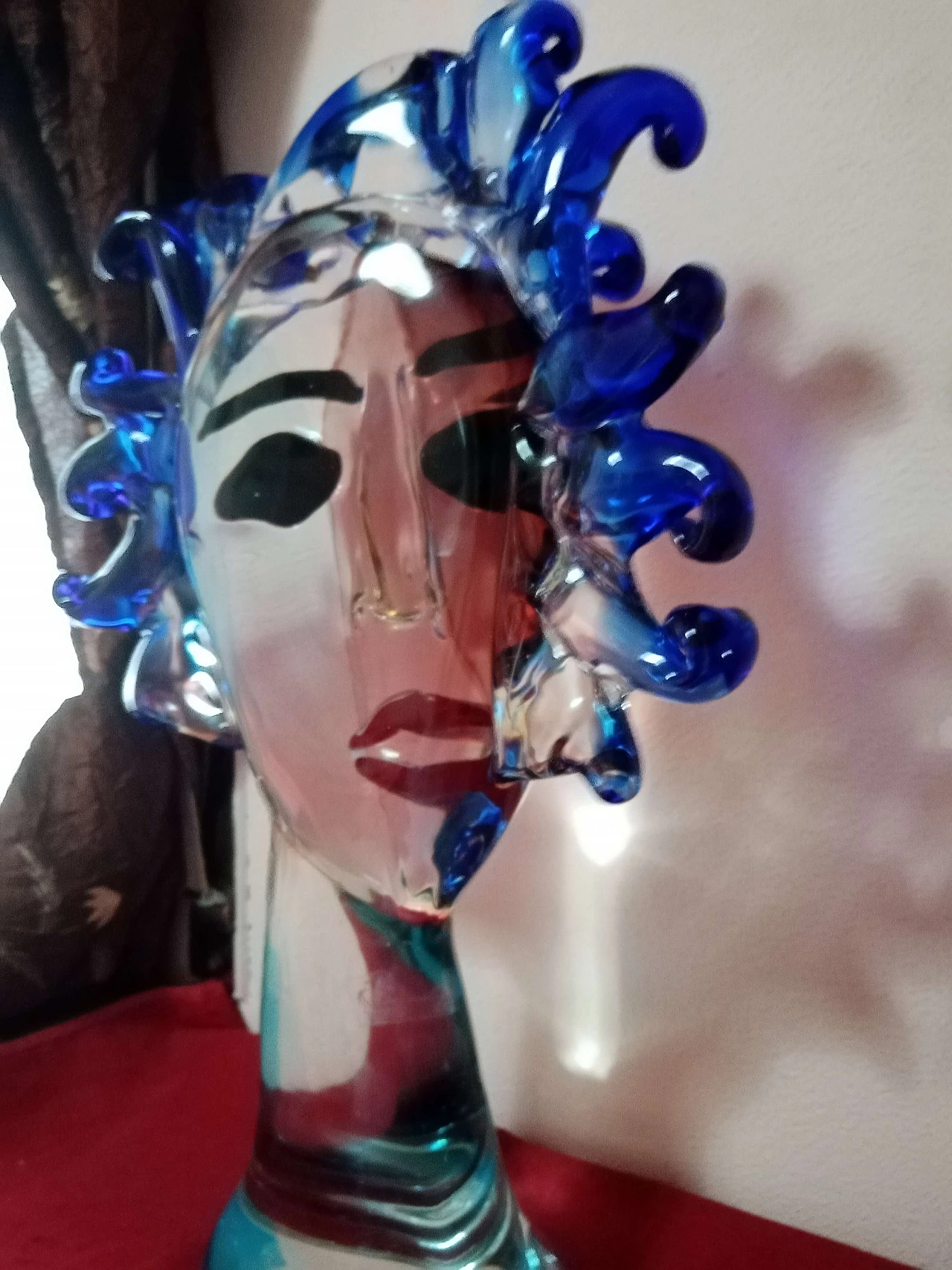 Alessandro Barbaro, Medusa, Murano glass sculpture, 1985 1309038