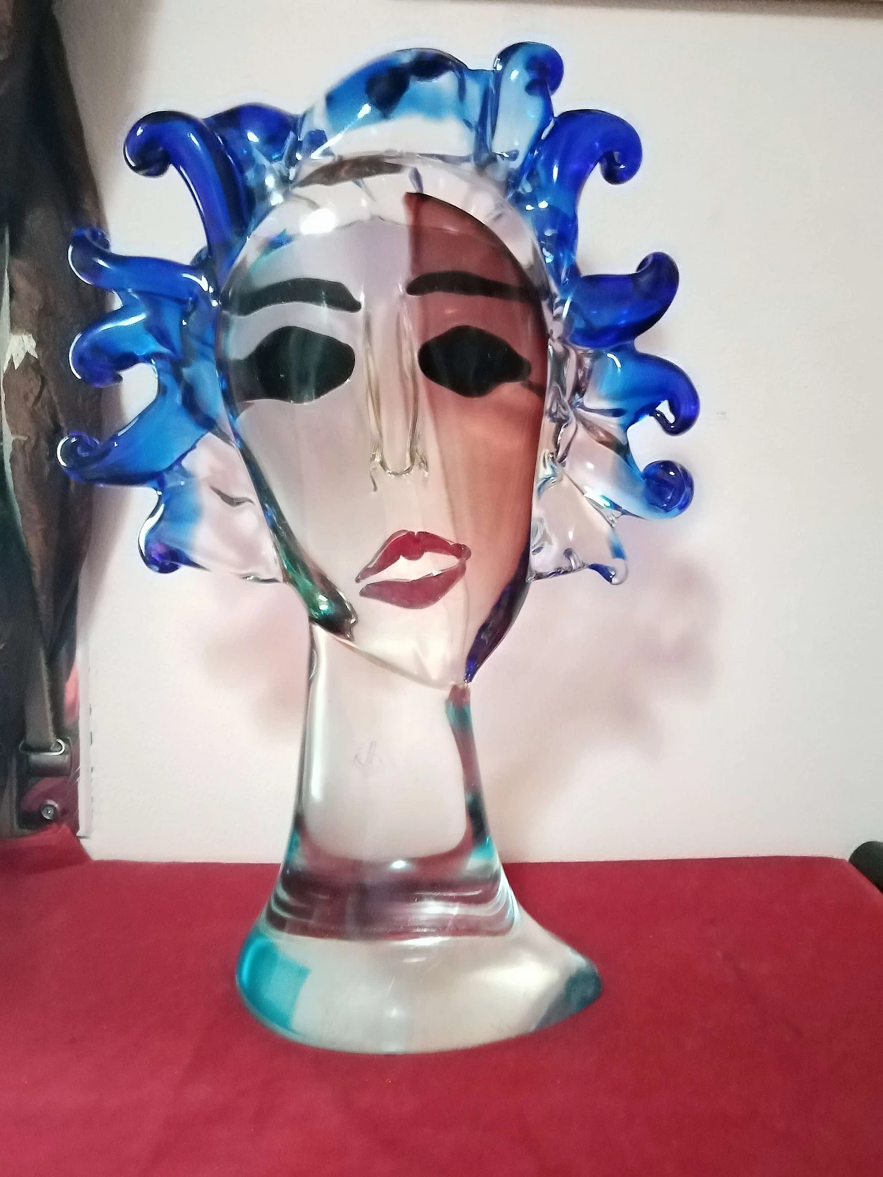 Alessandro Barbaro, Medusa, Murano glass sculpture, 1985 1309039