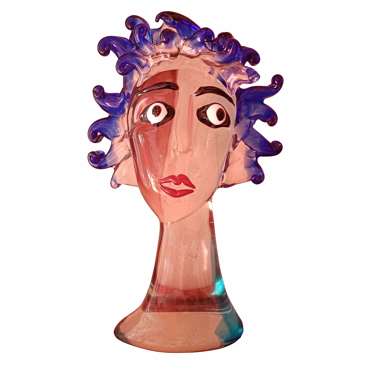 Alessandro Barbaro, Medusa, Murano glass sculpture, 1985 1309128