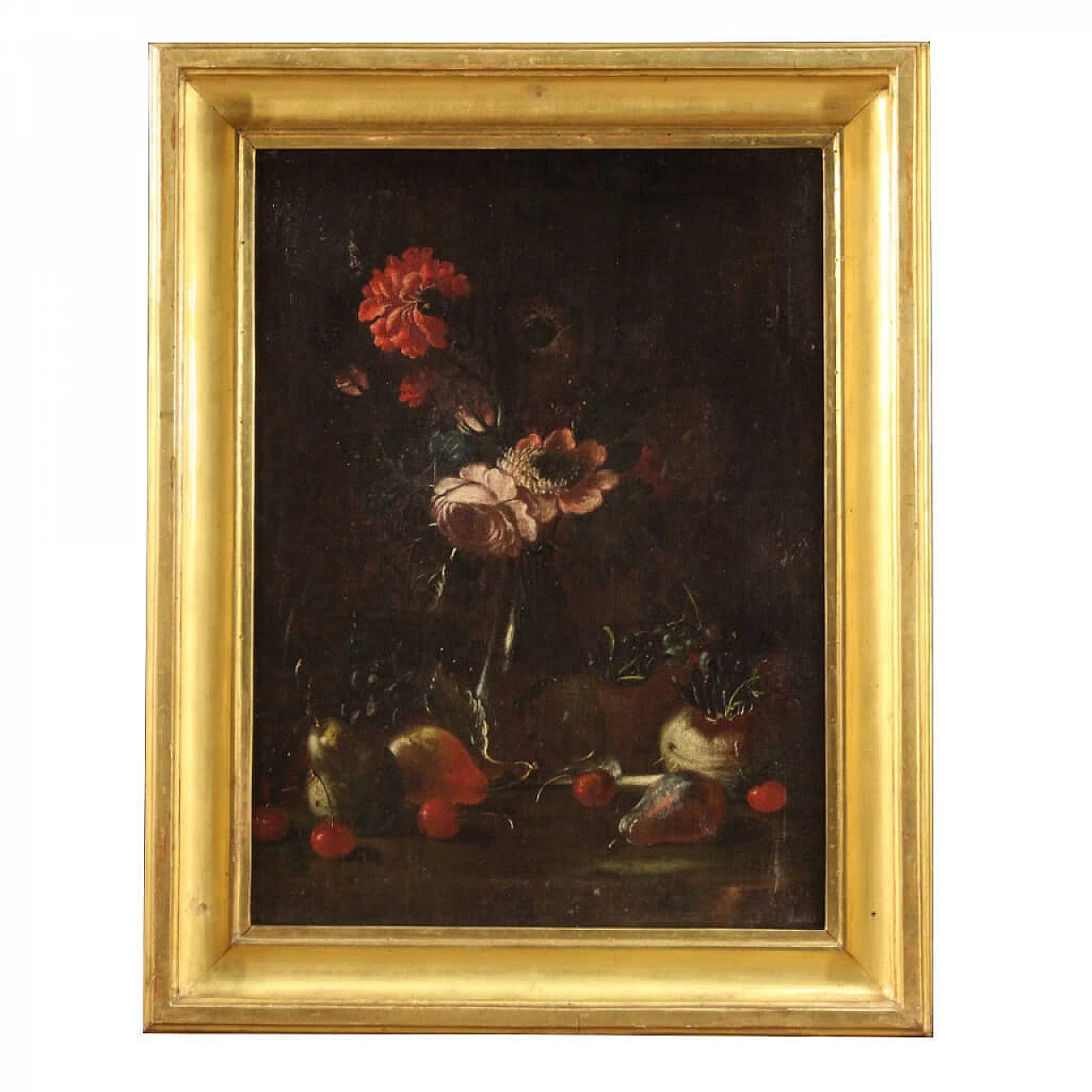 Antico dipinto natura morta del '600 1309254