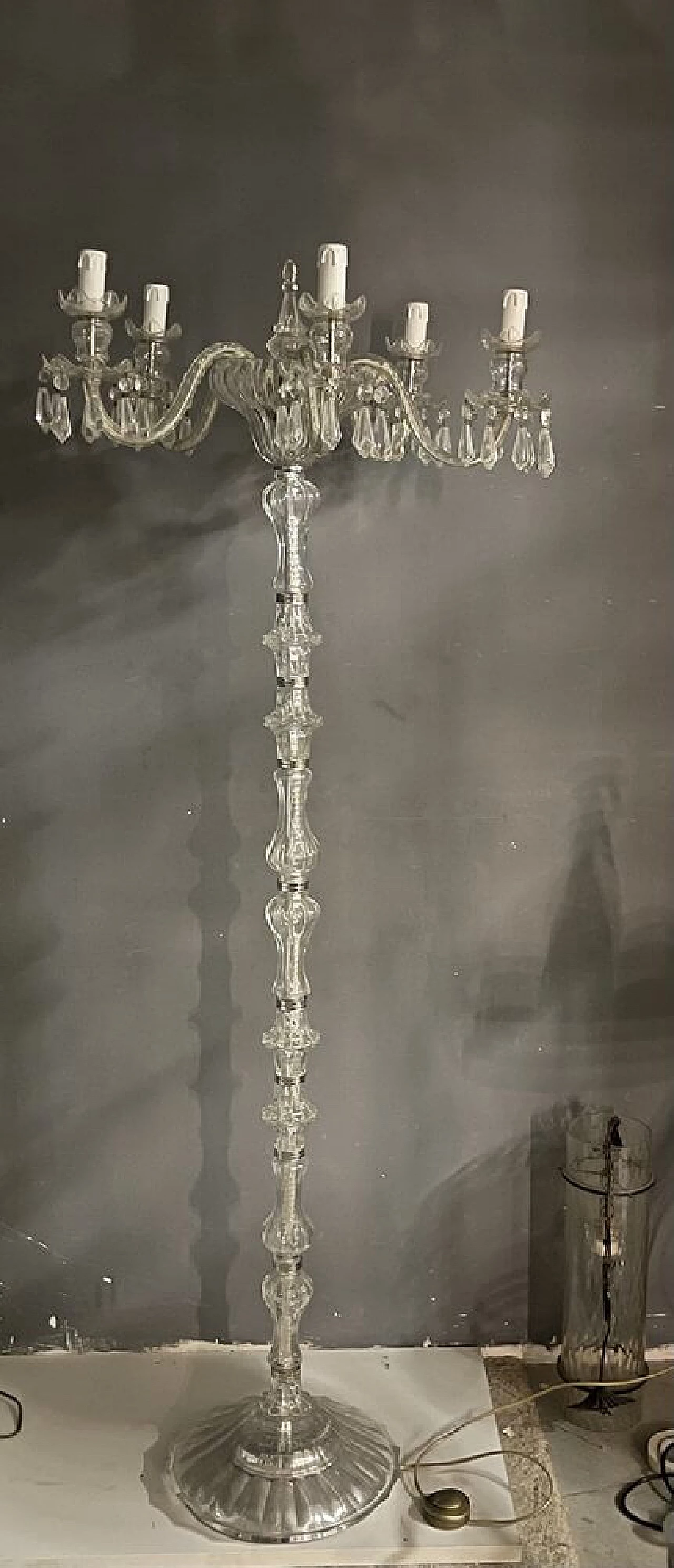 Murano glass floor lamp, 1950s 1309297