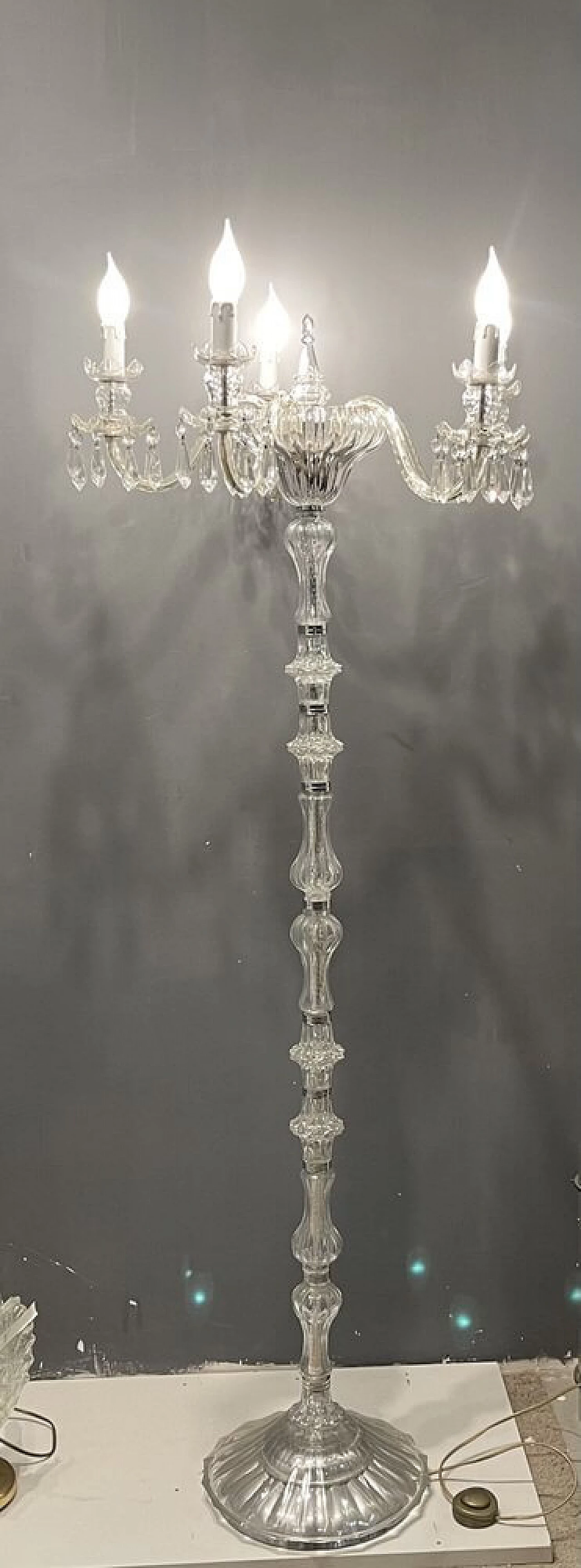 Murano glass floor lamp, 1950s 1309302
