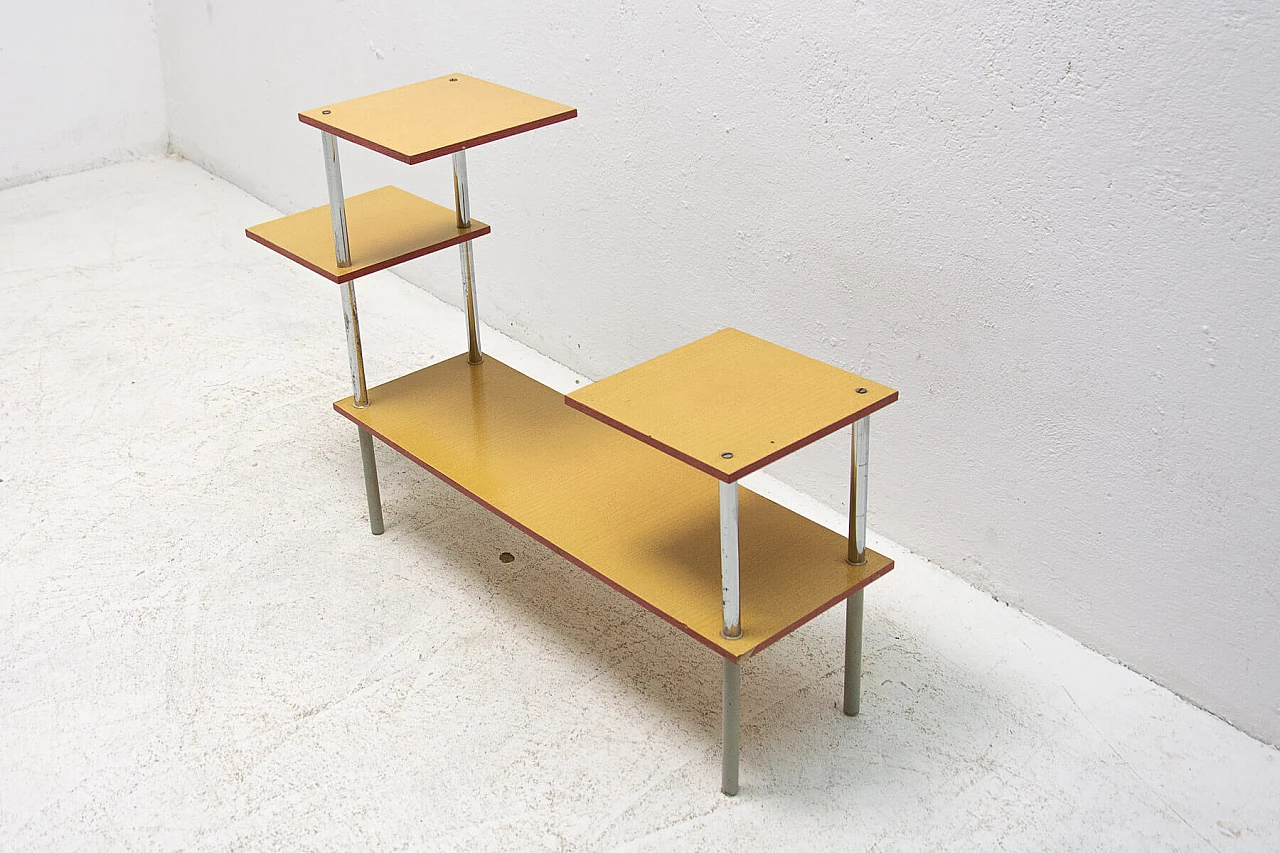 Portafiori in metallo e formica, Cecoslovacchia, anni '60 1309533