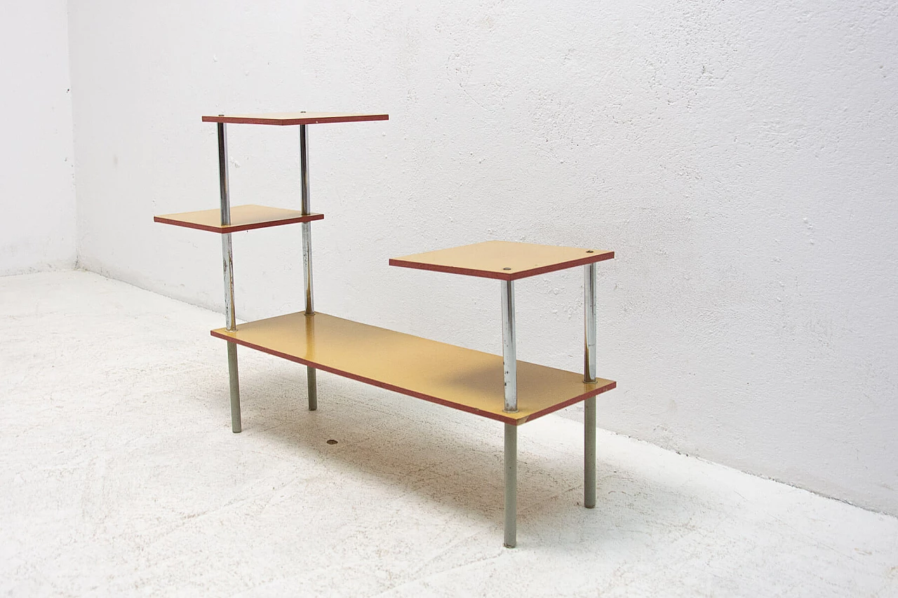 Portafiori in metallo e formica, Cecoslovacchia, anni '60 1309534