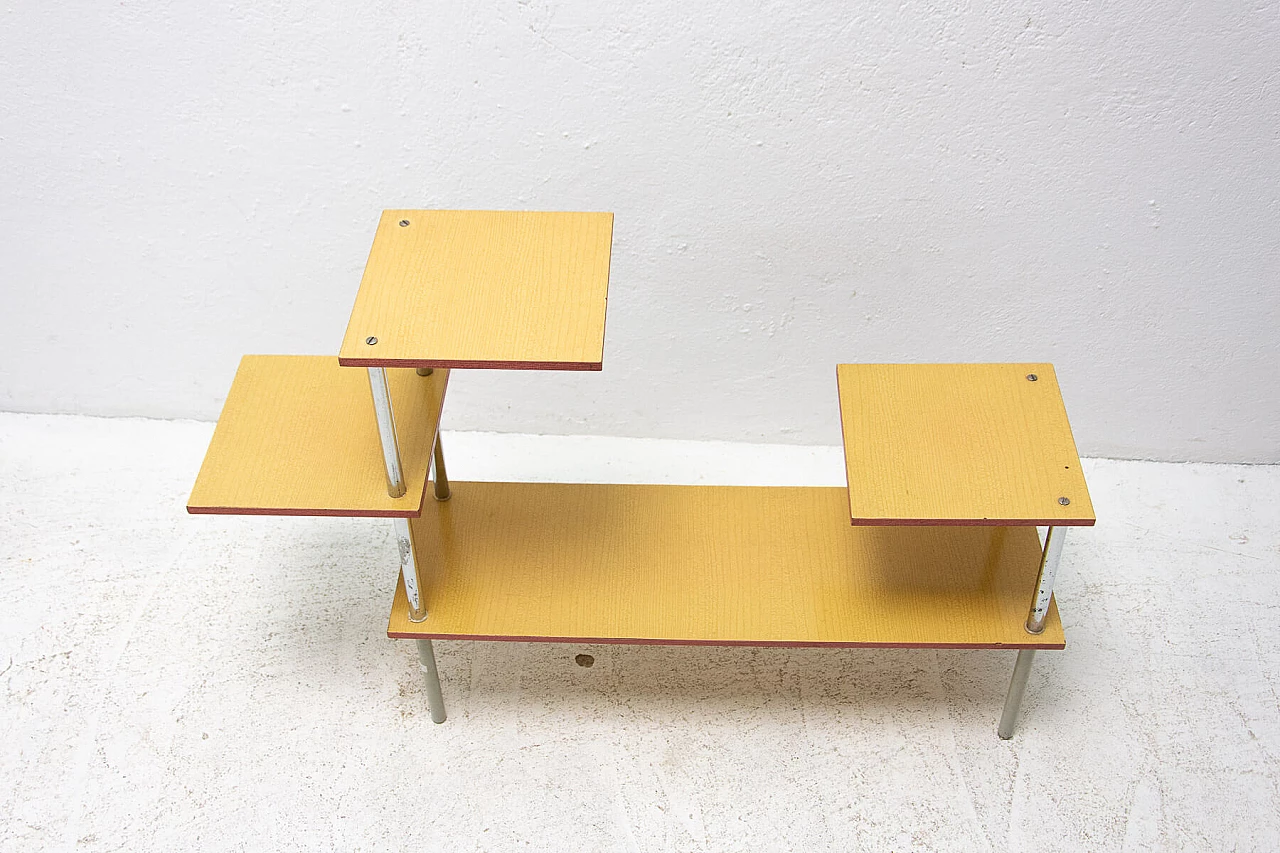 Portafiori in metallo e formica, Cecoslovacchia, anni '60 1309535