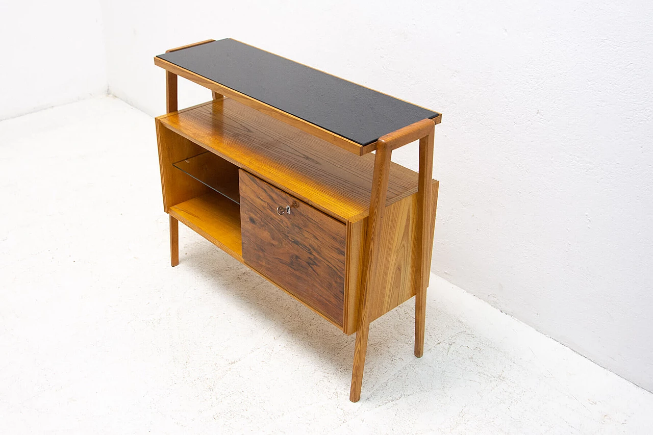 Bar cabinet with glass top, Czechoslovakia, 1960s 1309557