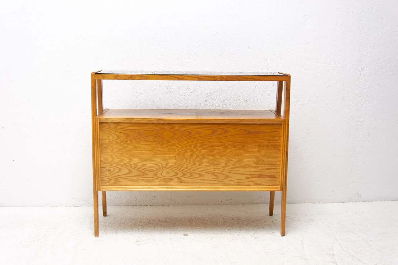 Bar cabinet with glass top, Czechoslovakia, 1960s 1309567