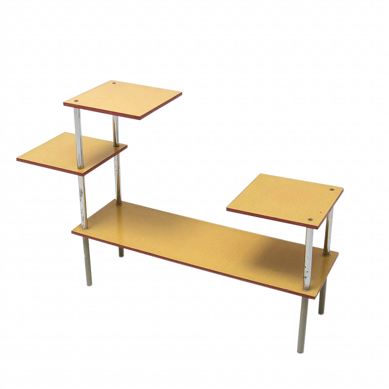 Portafiori in metallo e formica, Cecoslovacchia, anni '60 1309689