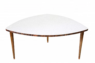 Tavolino con piano in formica, anni '50