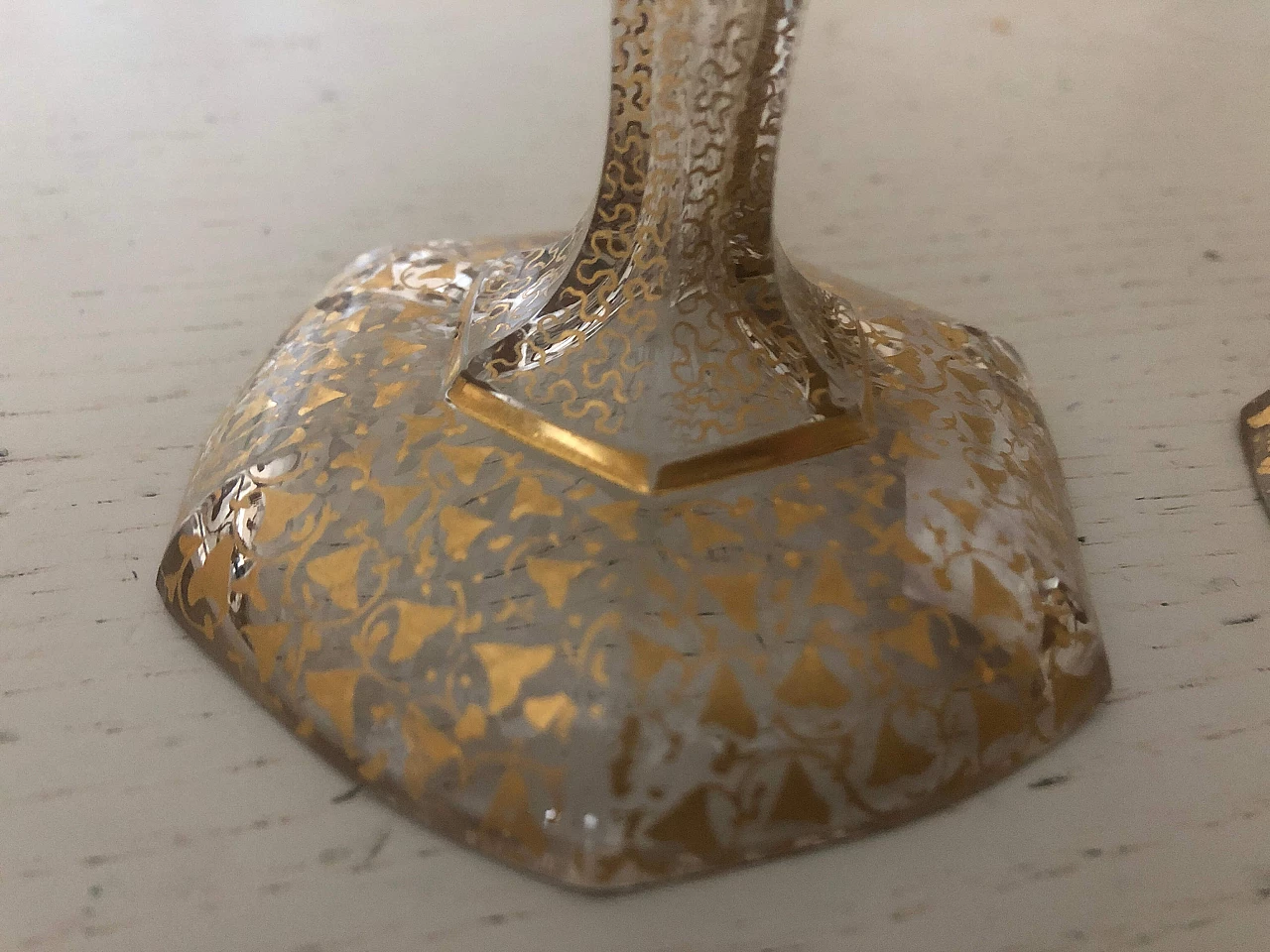 Pair of goblets made by Moser, Bohemia, mid 19th century 1309912