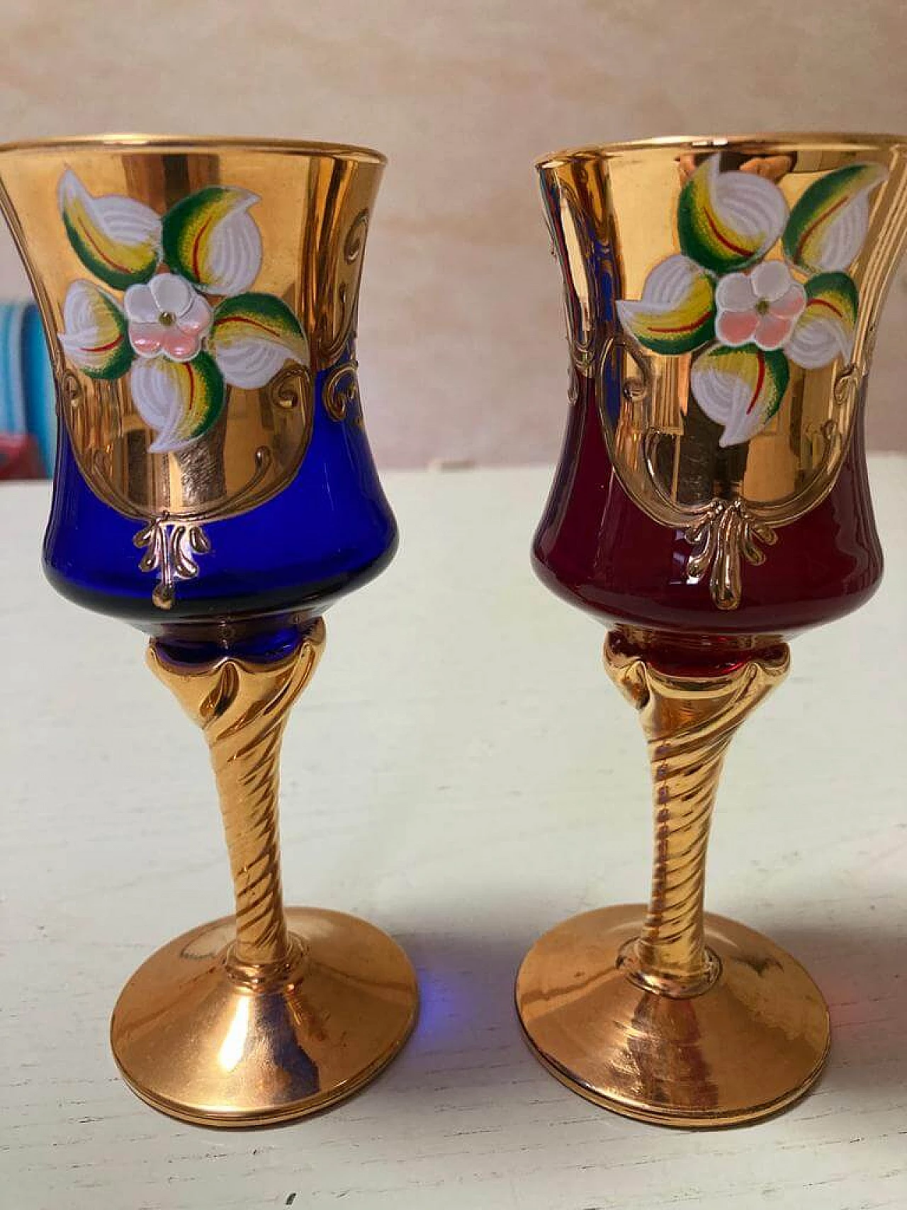 Collezione di 50 calici di varie manifatture, '800 1309935