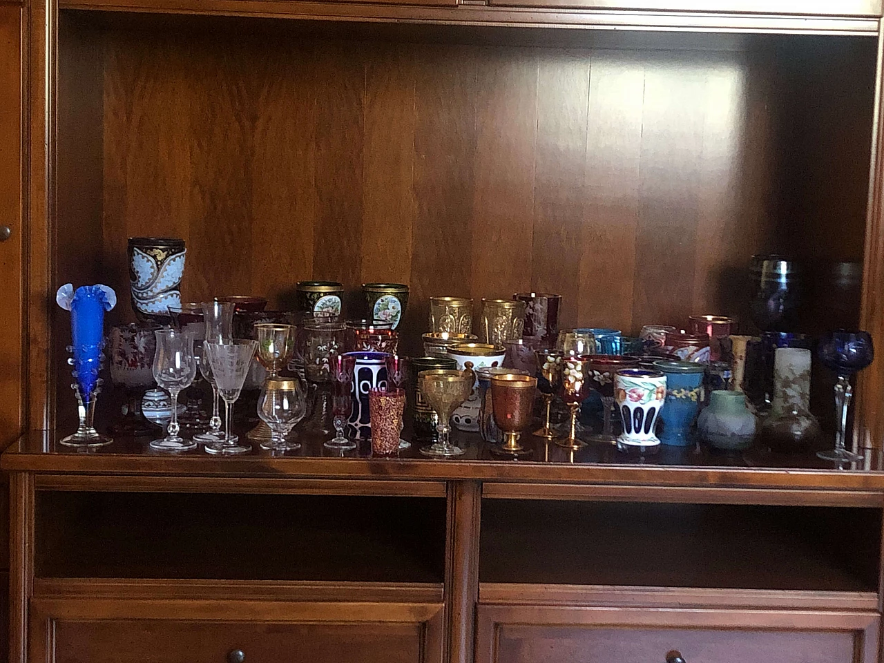 Collezione di 50 calici di varie manifatture, '800 1309976