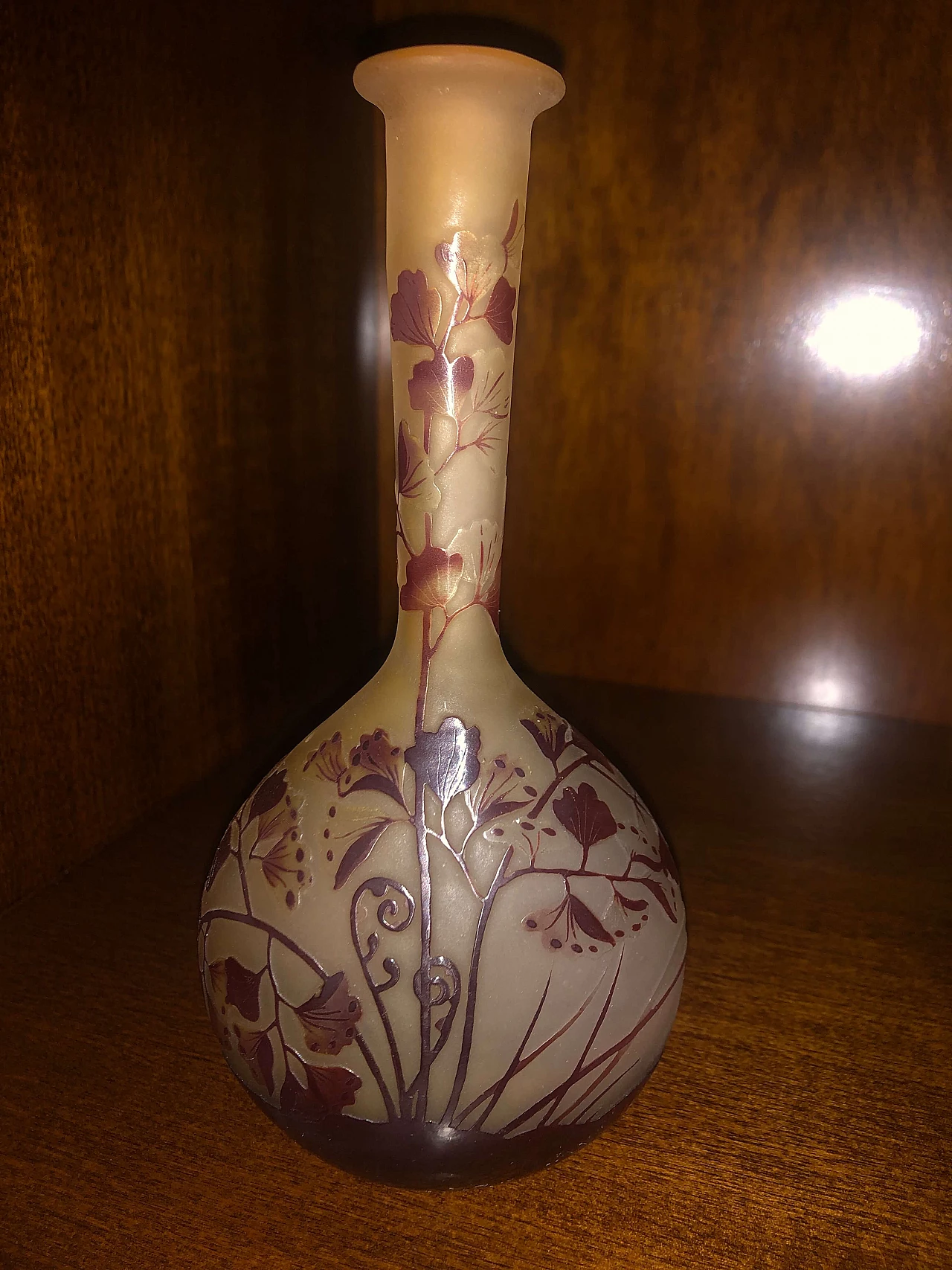 Three glass vases Gallè, of '800 1309978