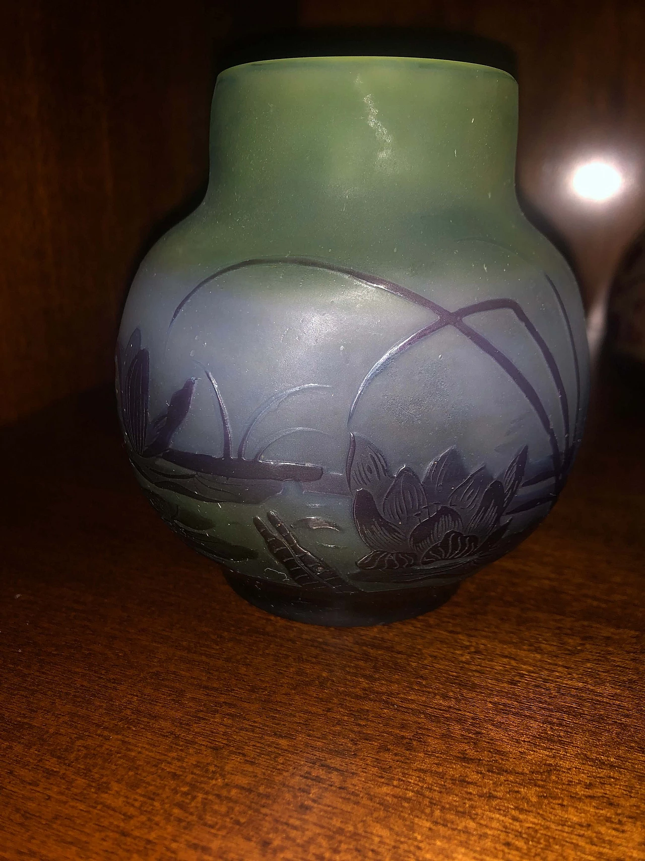 Three glass vases Gallè, of '800 1309980