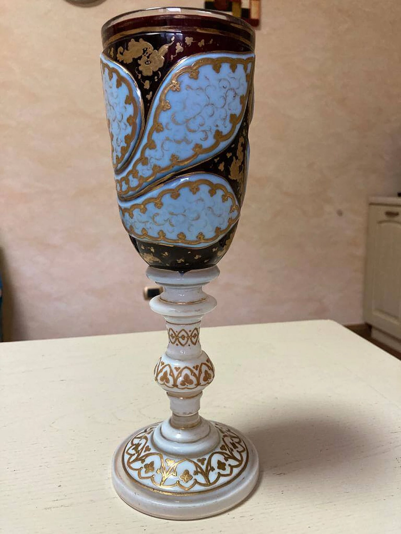 Crystal goblet made by Saint Gobain, France, early 19th century 1310002