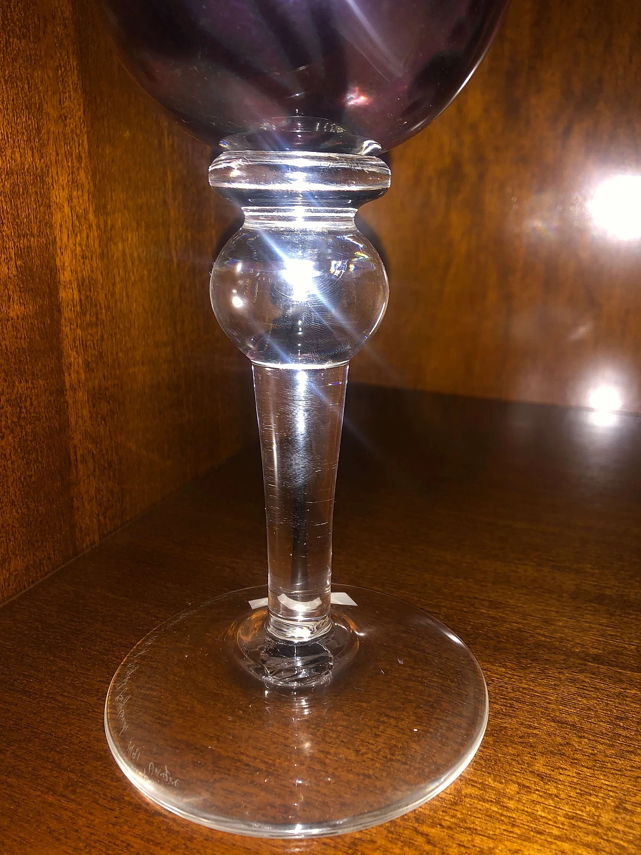 Calice in vetro di Murano, fine '800 1310031