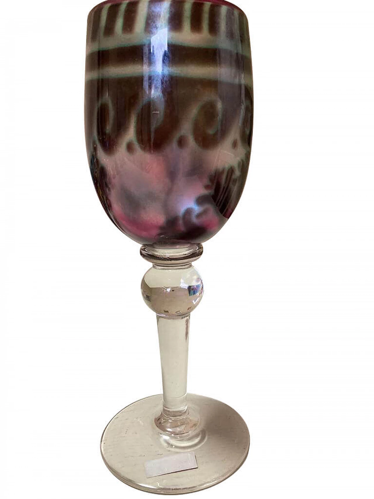 Calice in vetro di Murano, fine '800 1310052