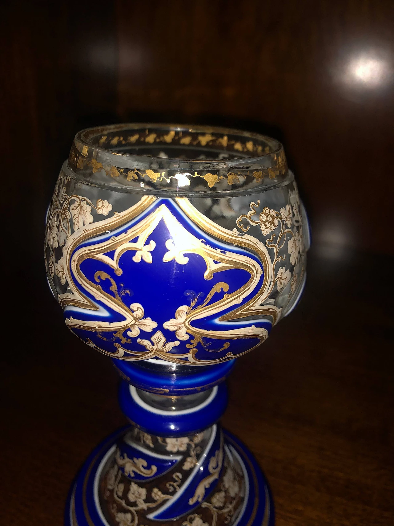 Crystal goblet manufactured by Saint Gobain, 19th century 1310068