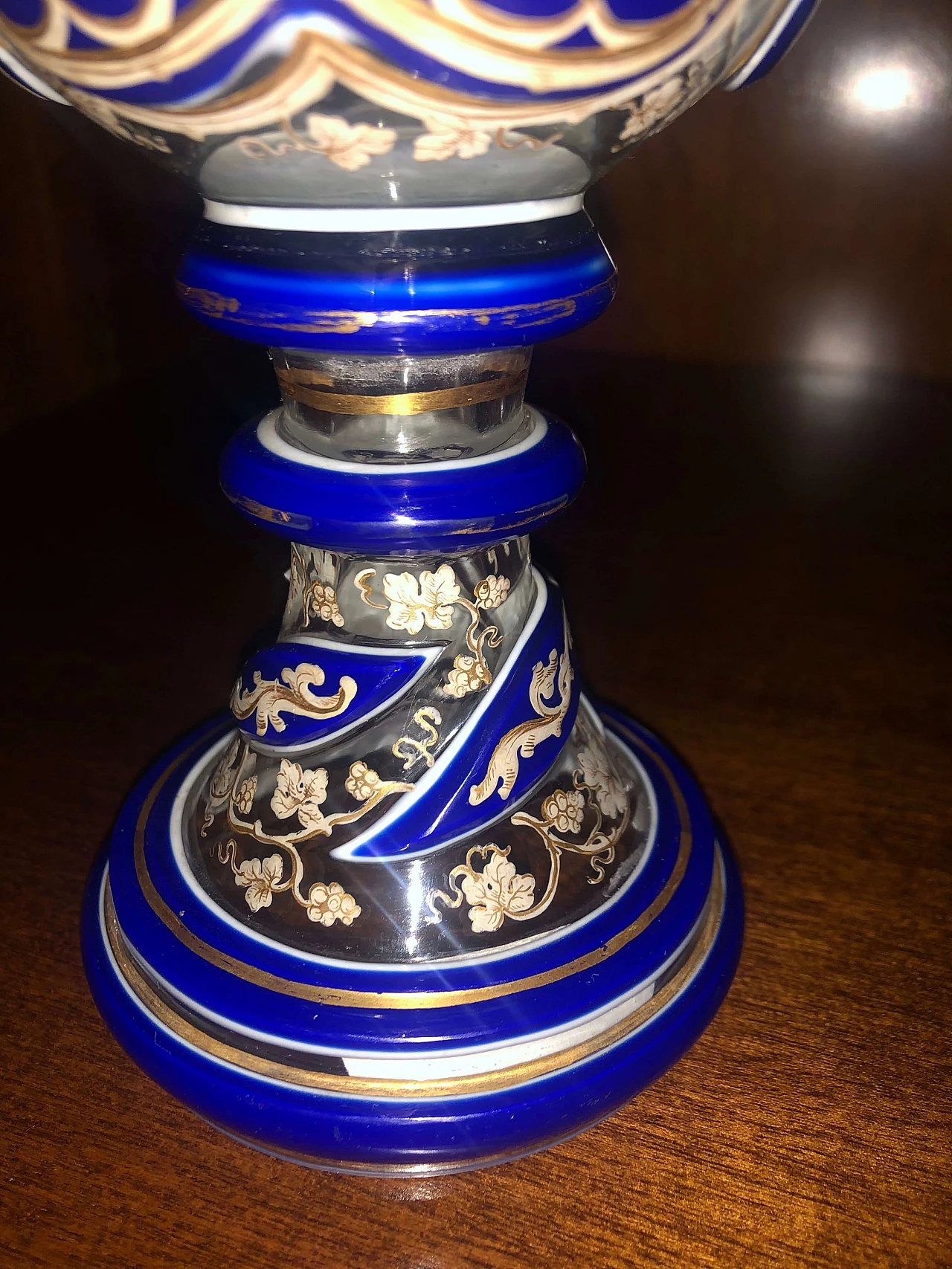 Crystal goblet manufactured by Saint Gobain, 19th century 1310069