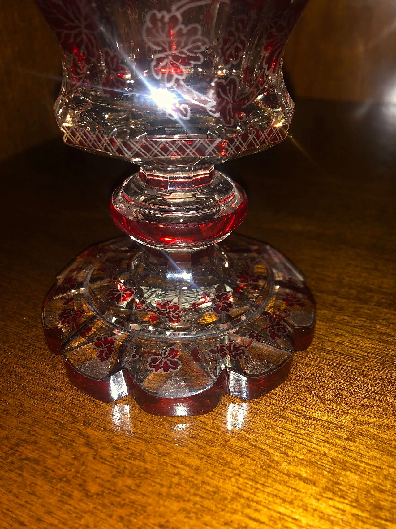 Calice in cristallo della bottega Colemans, '800 1310075