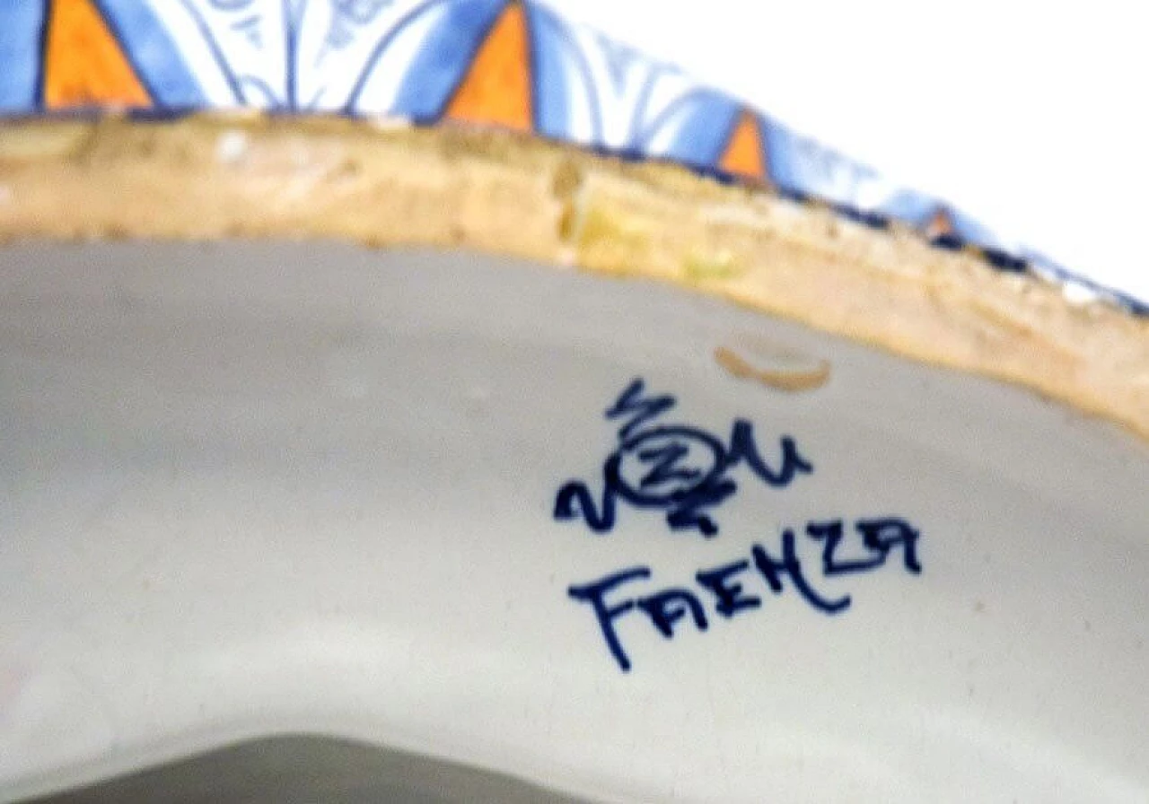 Renaissance style vase in ceramic by Paolo Zoli for Ceramiche Faenza, 20s 1310426