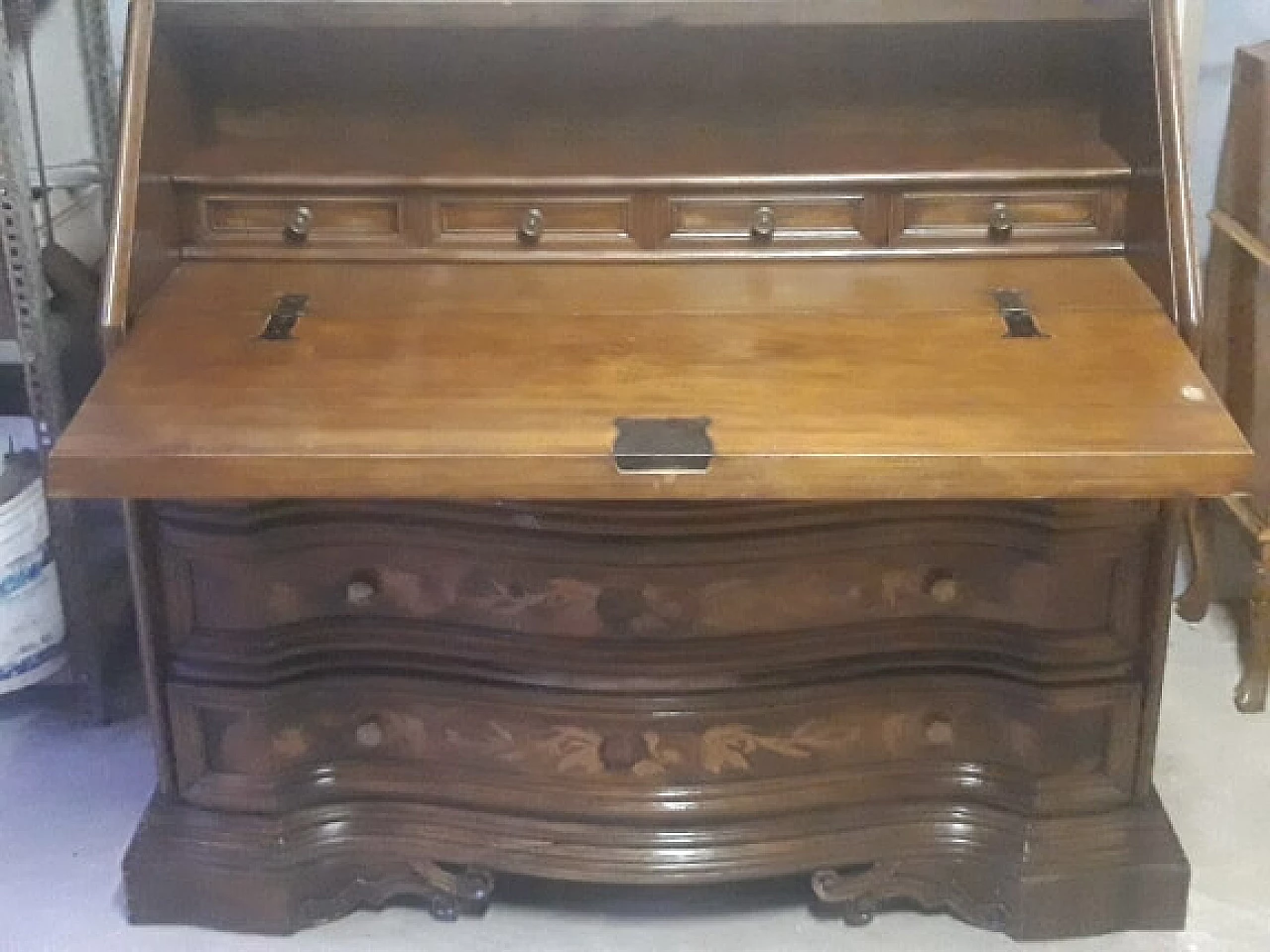 Inlaid flap cabinet, early 20th century 1310544