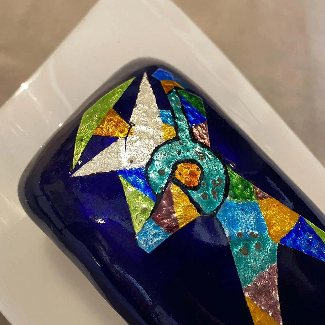 Coppia di appliques in rame e plexiglass di Paolo De Poli, anni '70 1310758