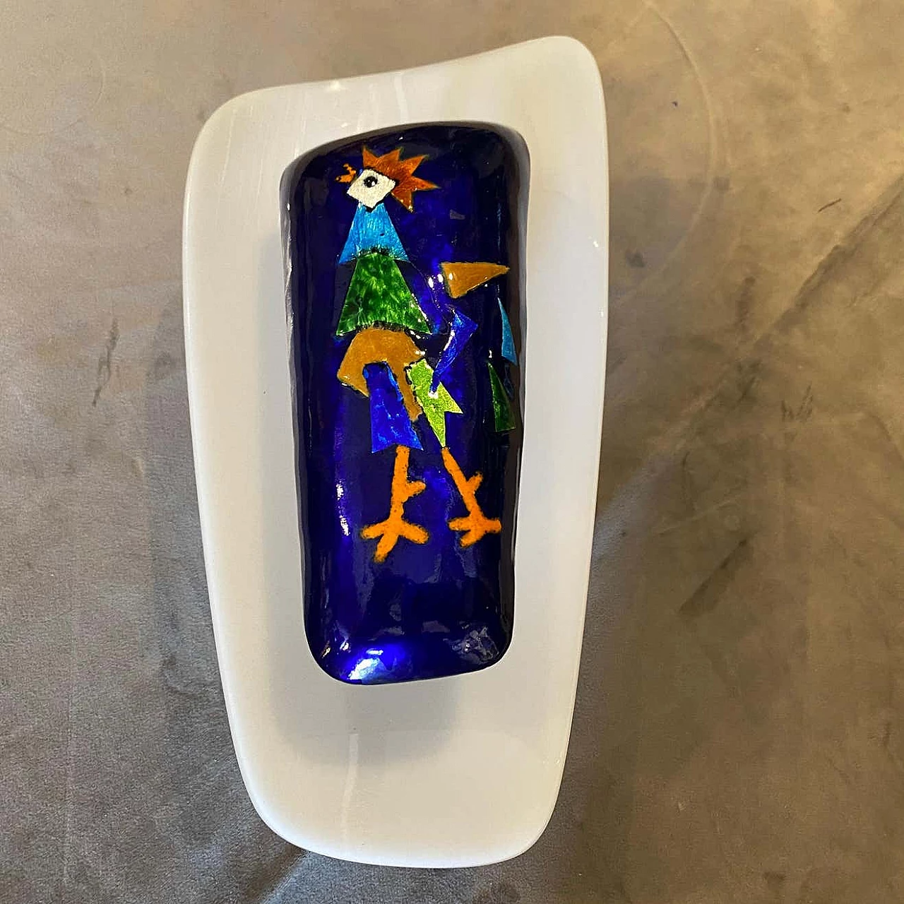 Coppia di appliques in rame e plexiglass di Paolo De Poli, anni '70 1310761