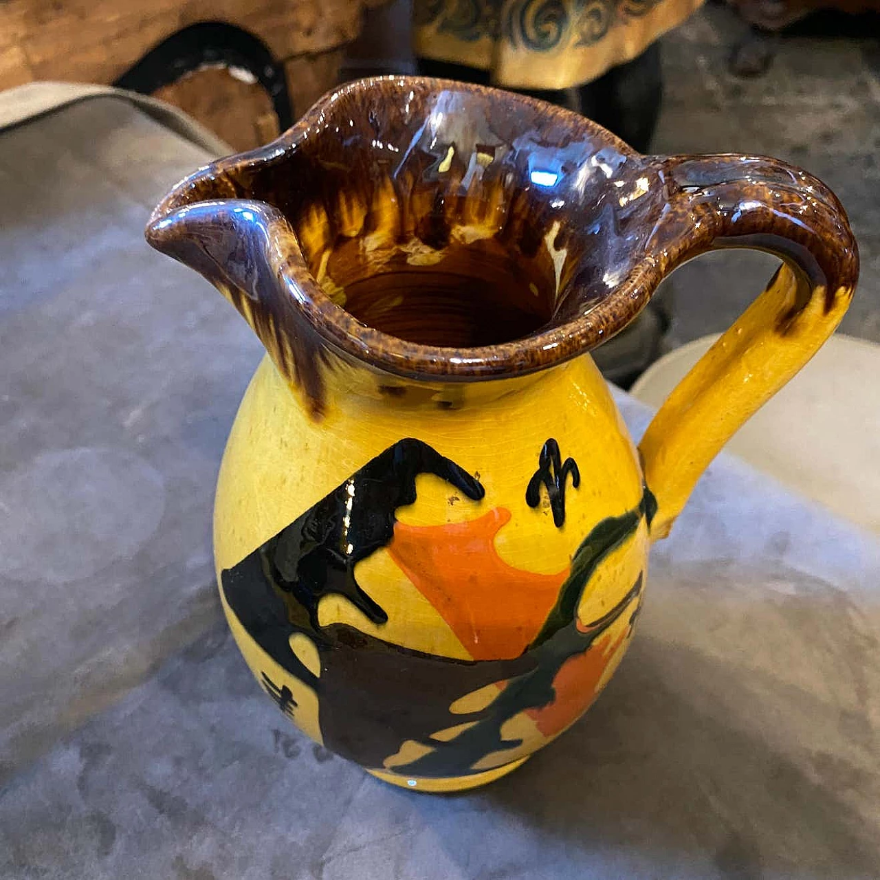 Caraffa Futurista in ceramica, anni '30 1310816