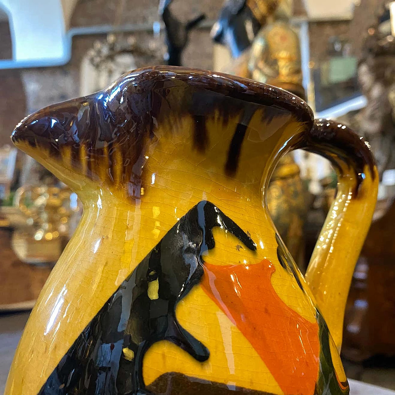 Caraffa Futurista in ceramica, anni '30 1310822