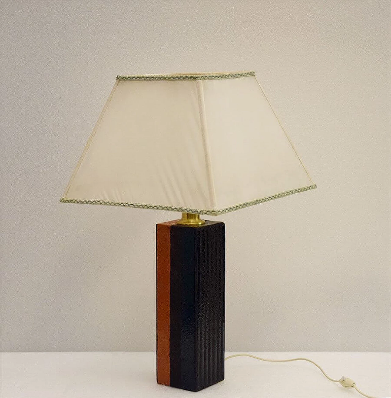Table lamp in ceramic by Bitossi for Raymor, 60s 1310901