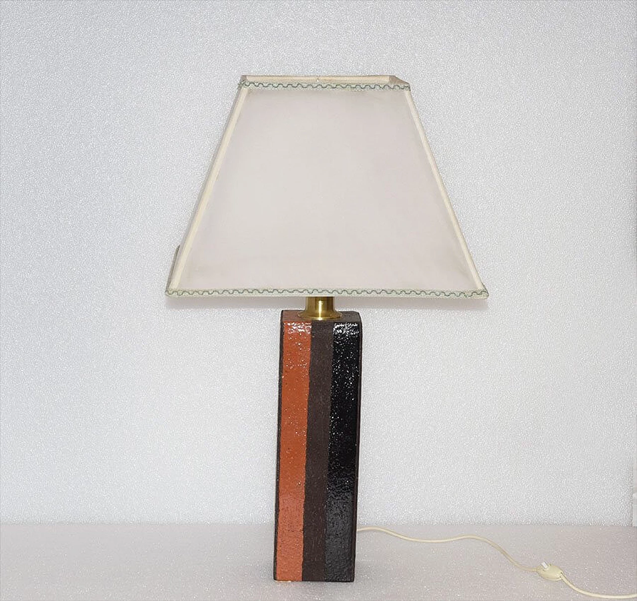 Table lamp in ceramic by Bitossi for Raymor, 60s 1310902
