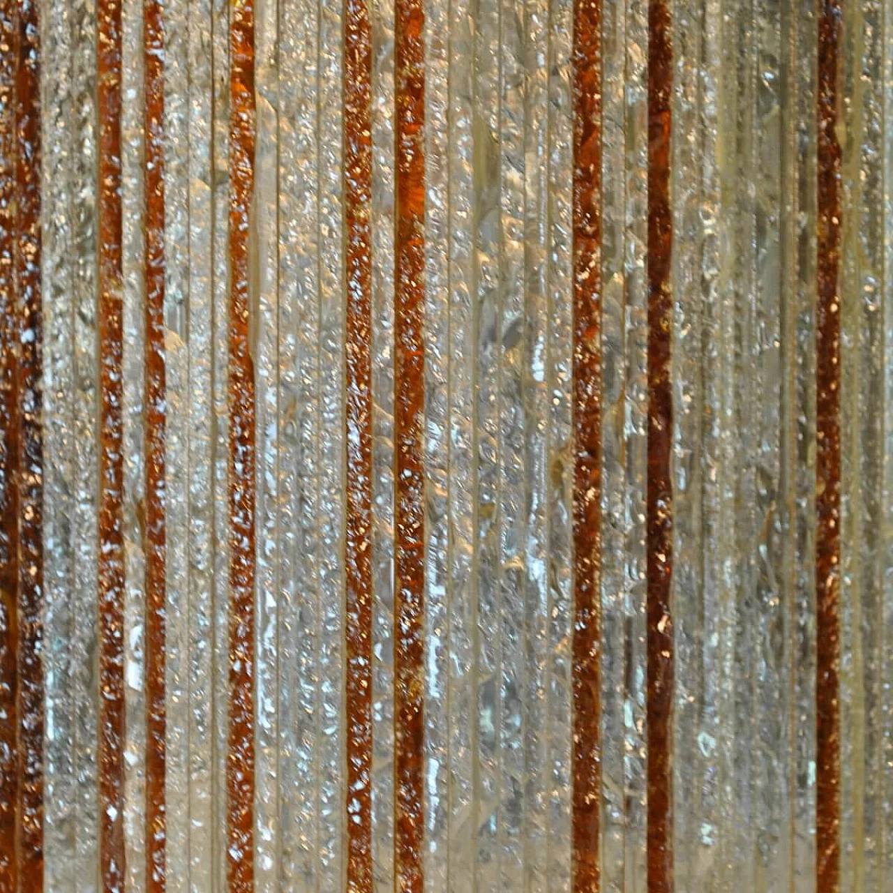 Coppia di applique in vetro di Poliarte, anni '60 1311039