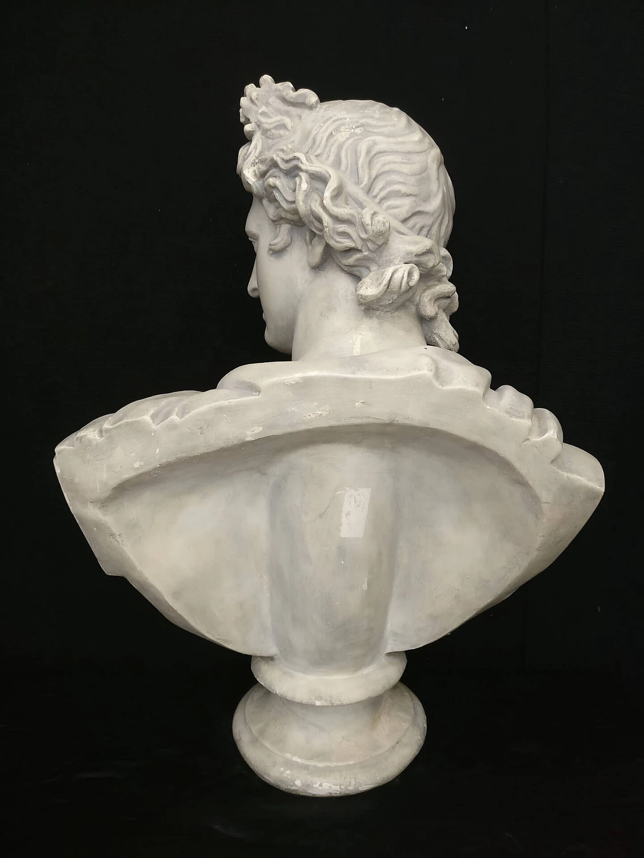 Busto in gesso raffigurante Dio Apollo, '800 1311104