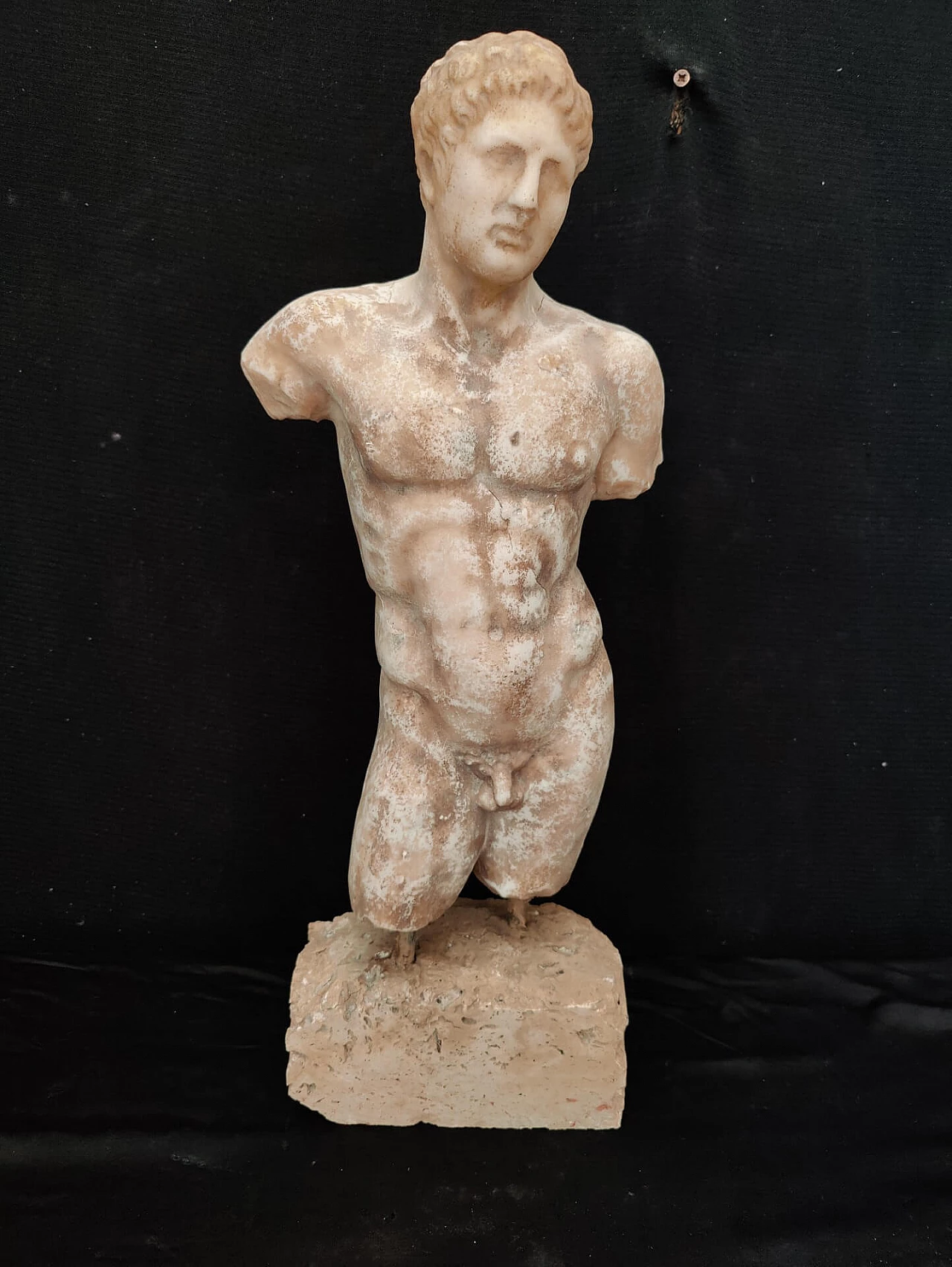 Male torso in marble powder, 20s 1311124