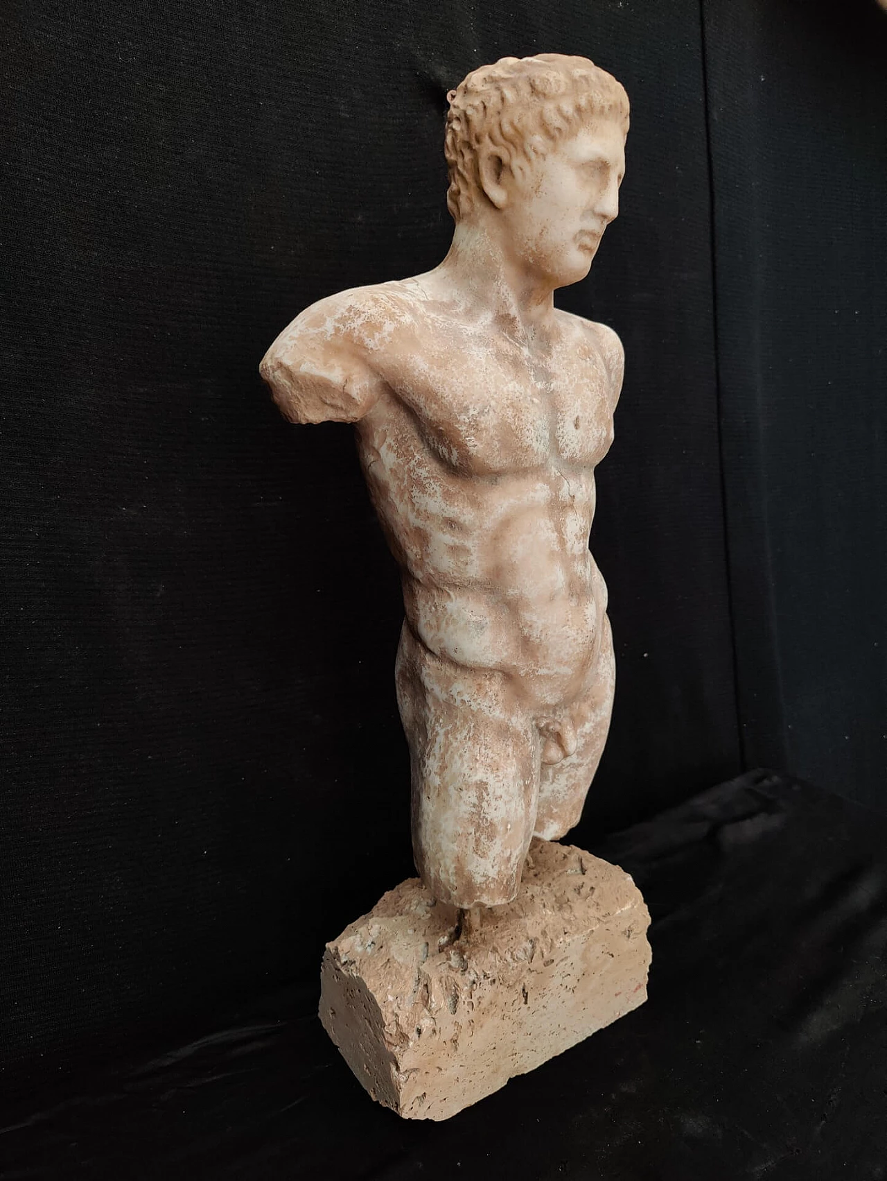 Male torso in marble powder, 20s 1311126