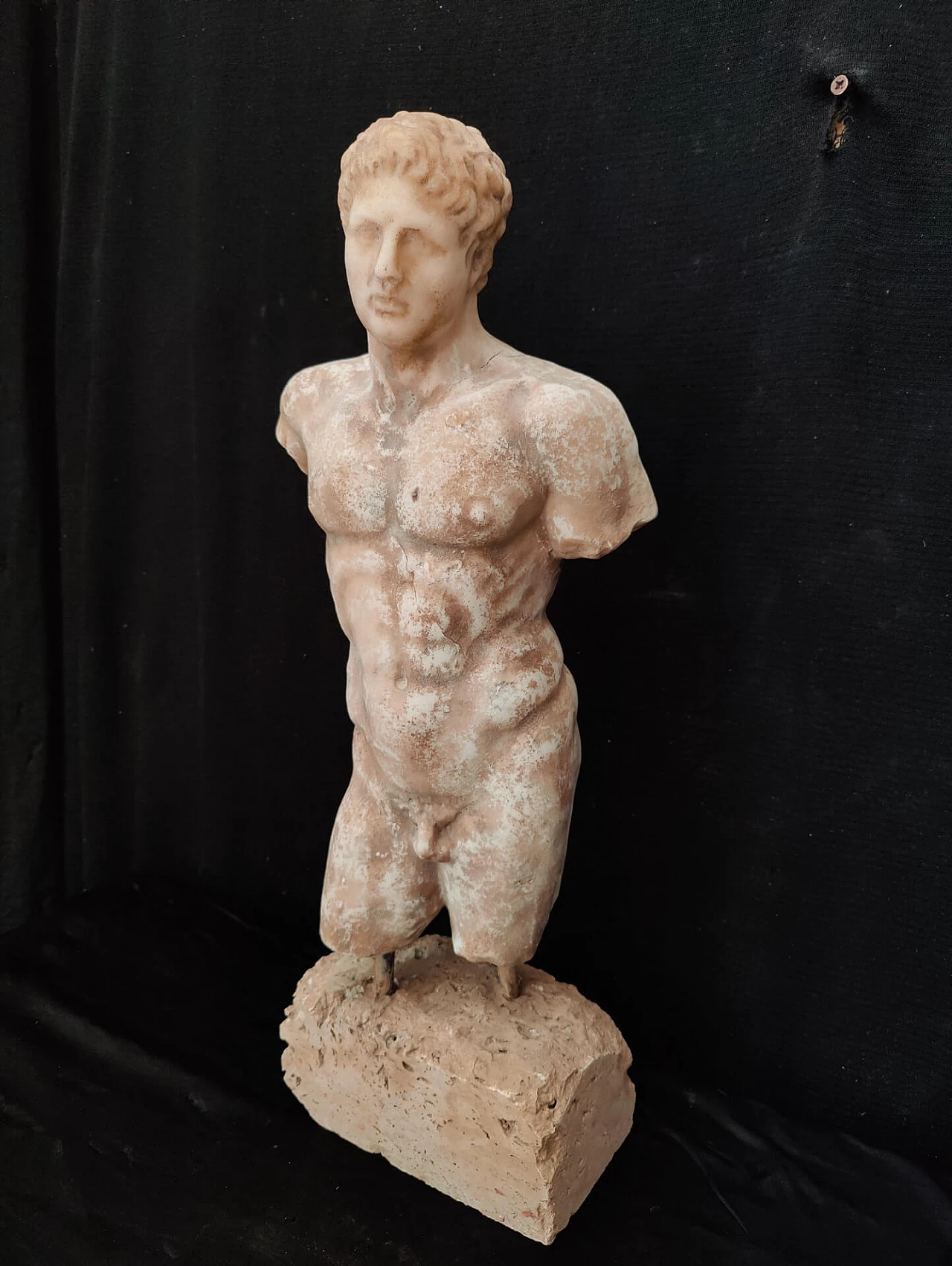 Male torso in marble powder, 20s 1311132