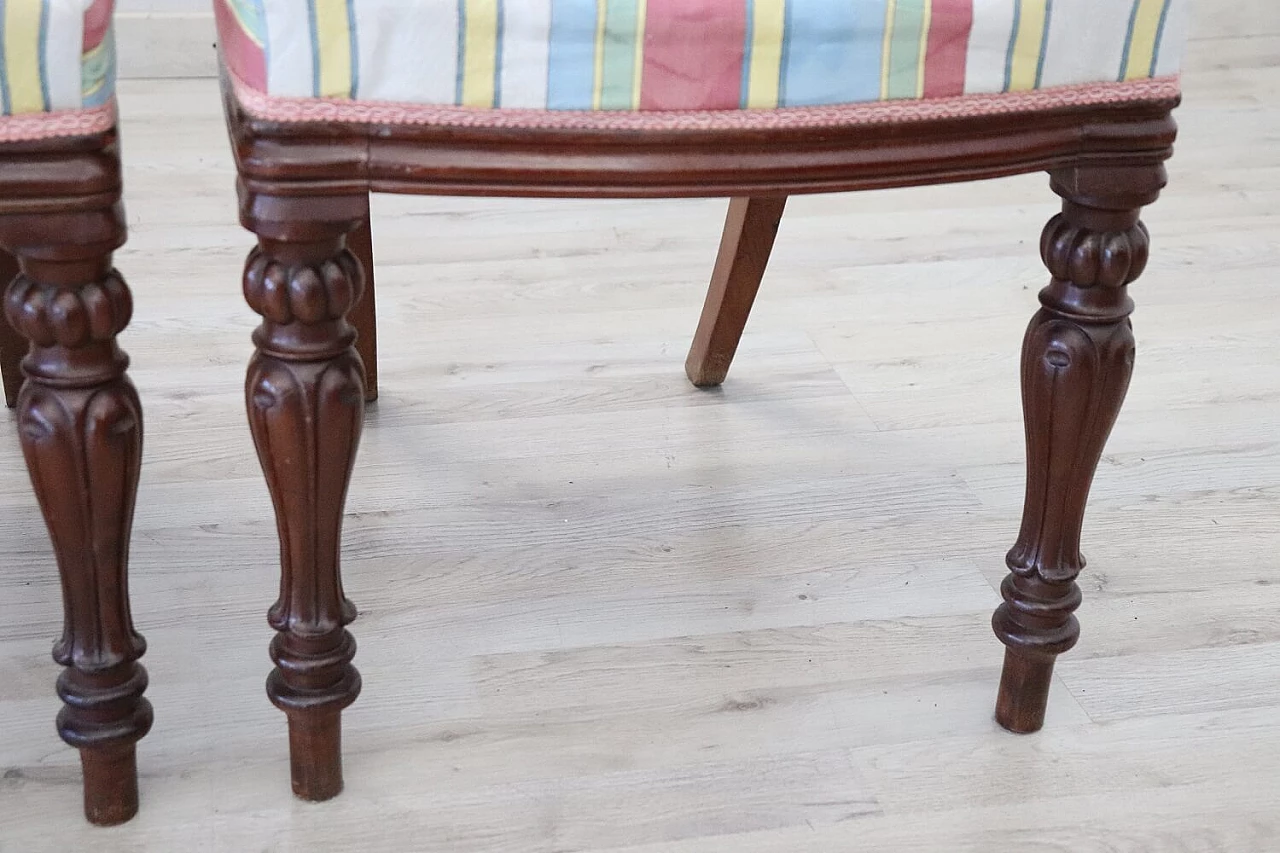 4 Mahogany dining chairs, mid 19th century 1311183