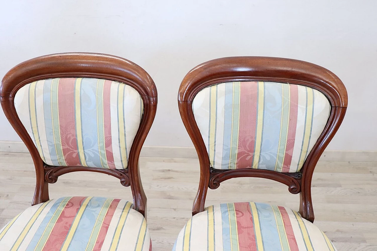 4 Mahogany dining chairs, mid 19th century 1311185