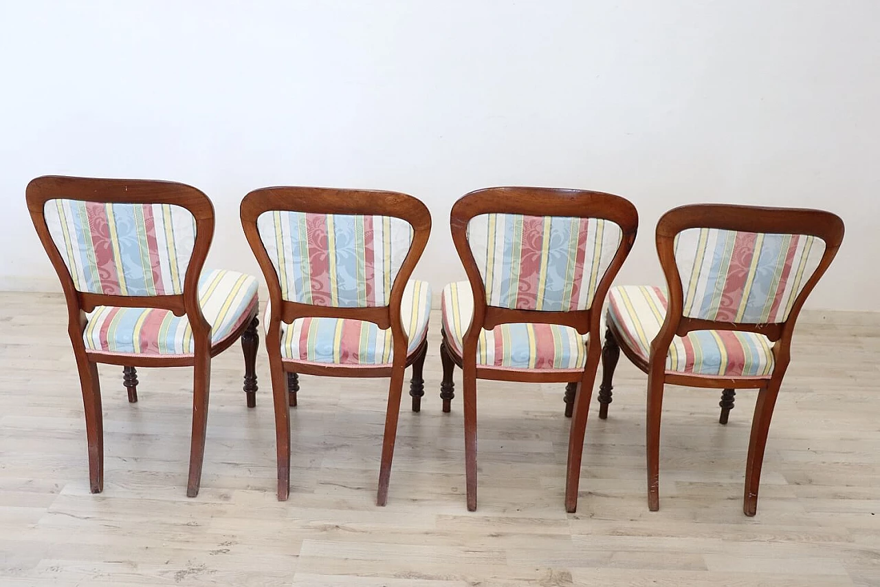 4 Mahogany dining chairs, mid 19th century 1311189