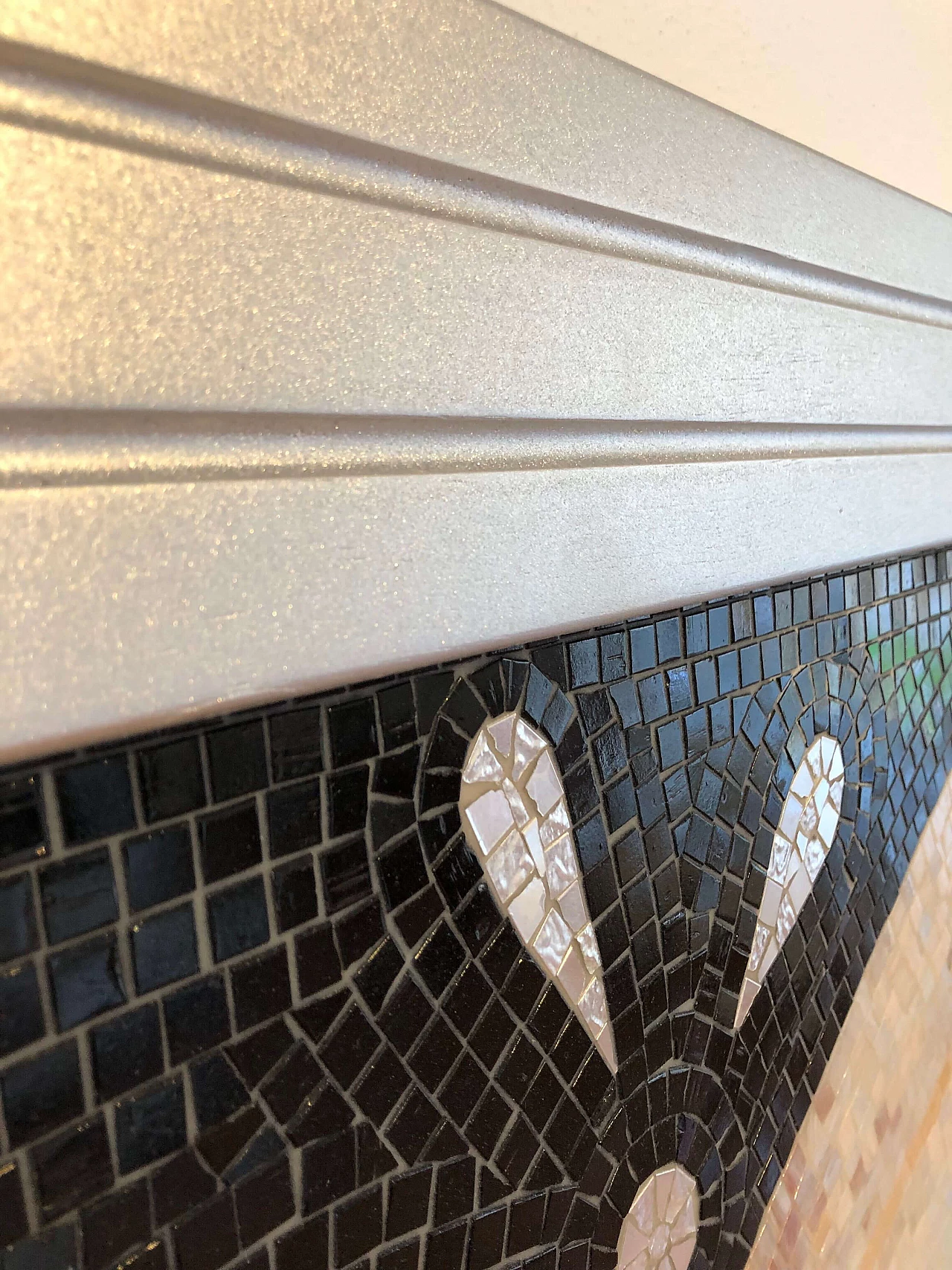 Mosaico floreale in vetro, marmo e madreperla 1311762