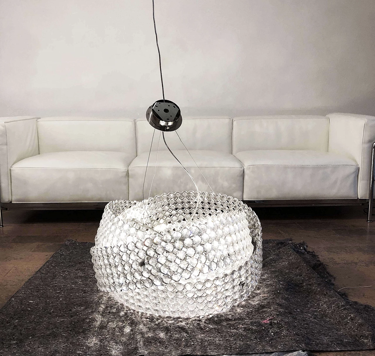 Lampadario Diamante 65 con cristalli Swarovski di Marchetti Illuminazione 1311773