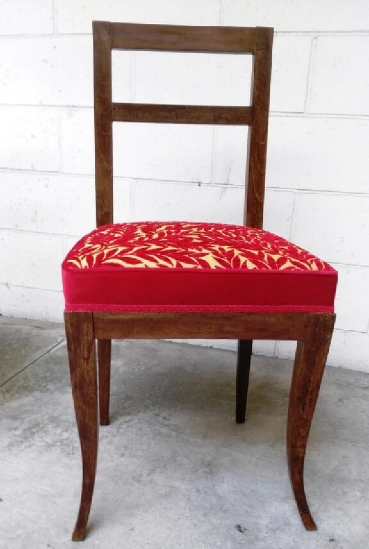 Coppia di sedie in faggio, anni '40 1311837