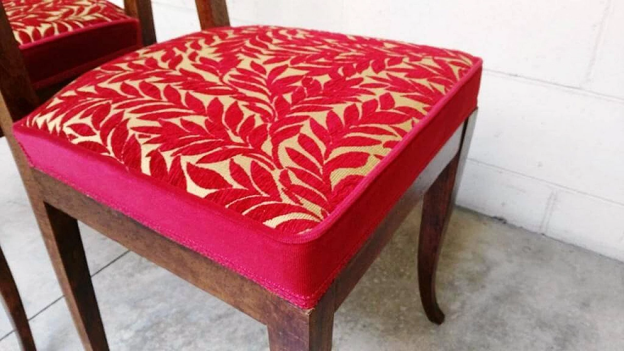 Coppia di sedie in faggio, anni '40 1311840