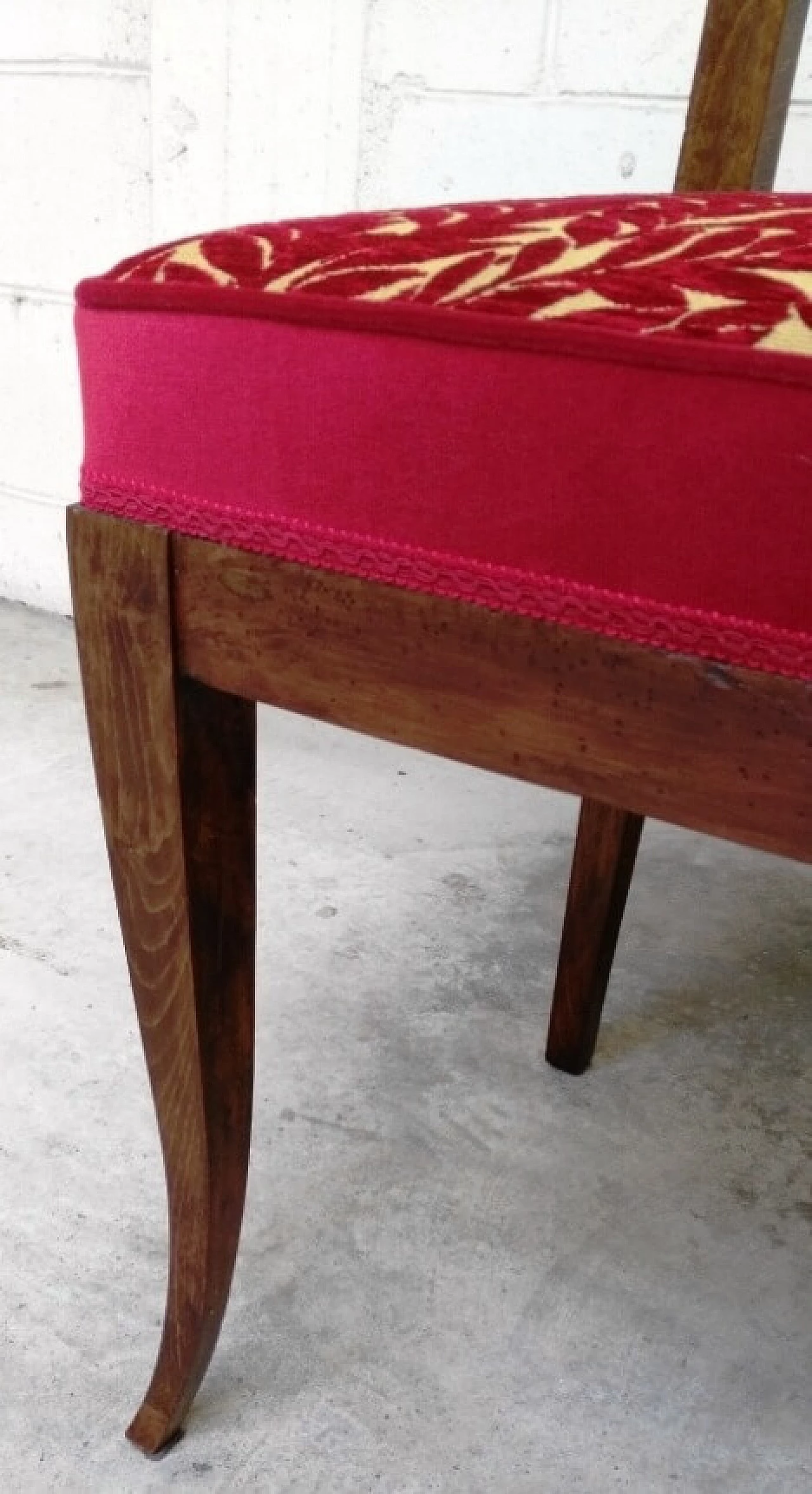 Coppia di sedie in faggio, anni '40 1311842