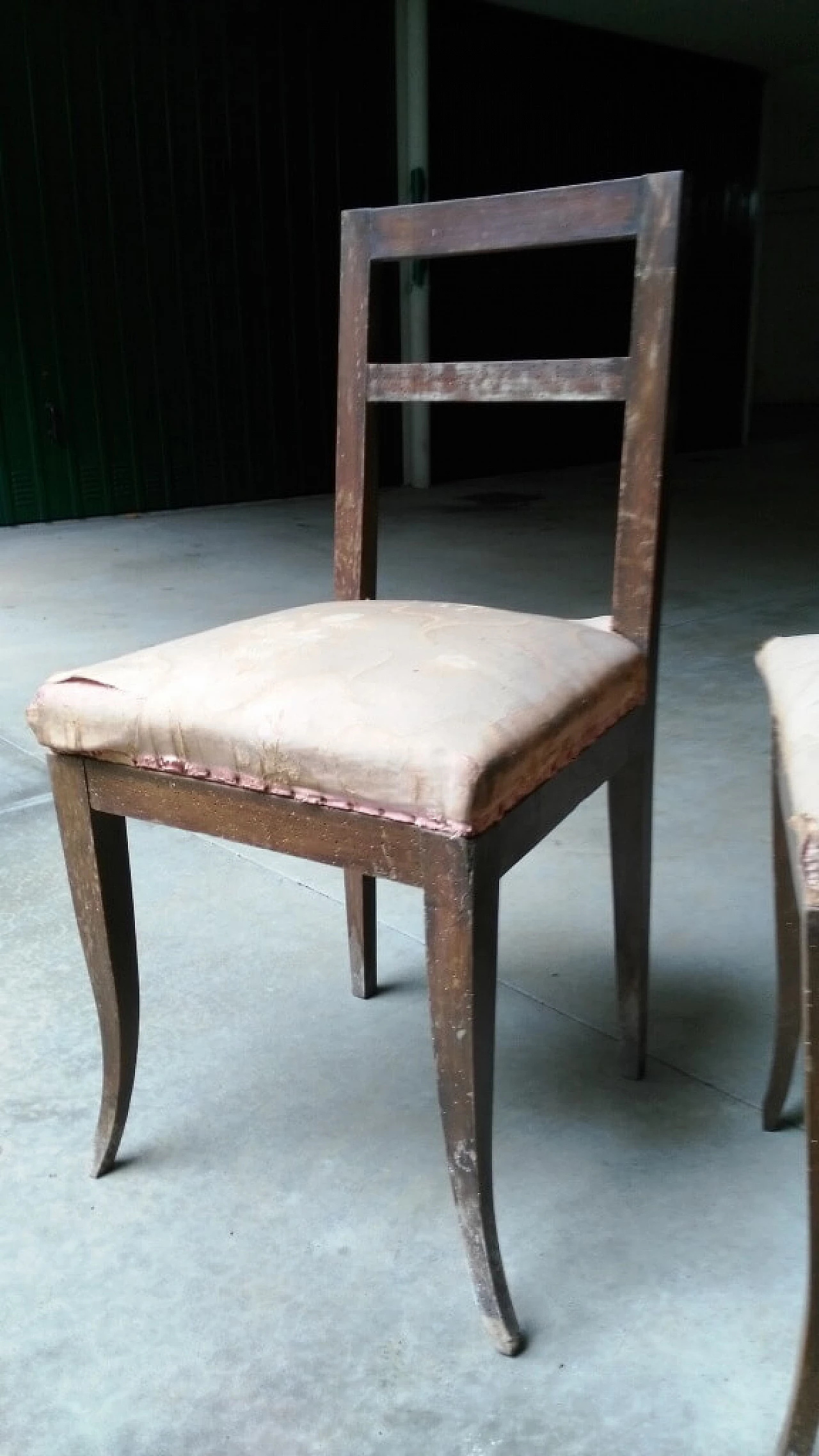 Coppia di sedie in faggio, anni '40 1311845