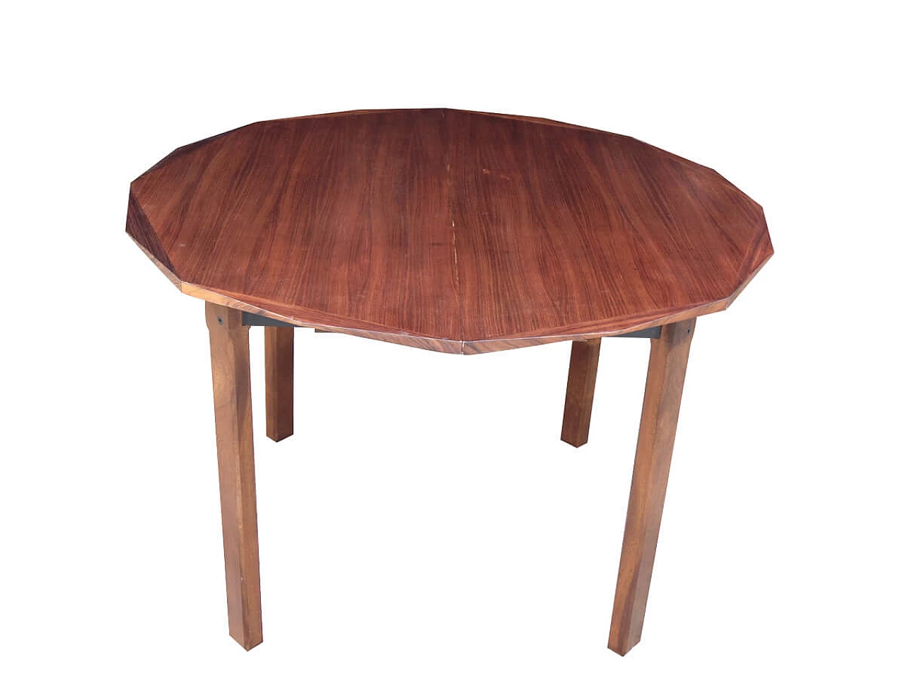 Tavolo allungabile impiallacciato in palissandro, anni '50 1312000