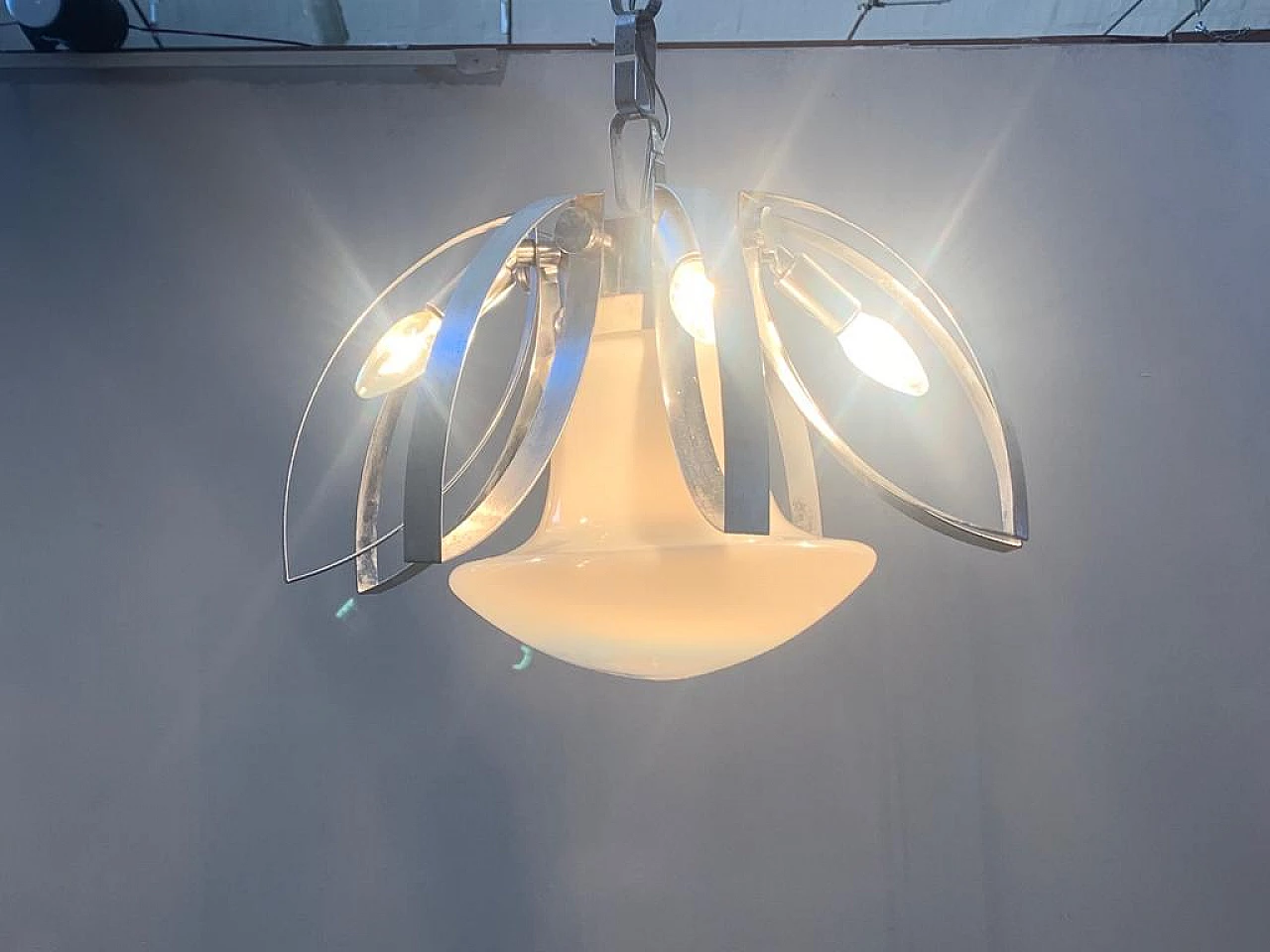 Space Age ceiling lamp, 60s 1312133